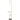 Inez Floor Lamp Black and Antique Gold