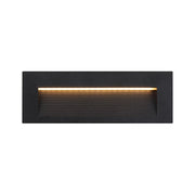 Ingar Antiglare Recessed Wall Stair Light 6w 3CCT Black IP65