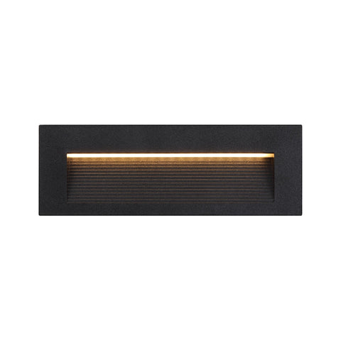 Ingar Antiglare Recessed Wall Stair Light 6w 3CCT Black IP65