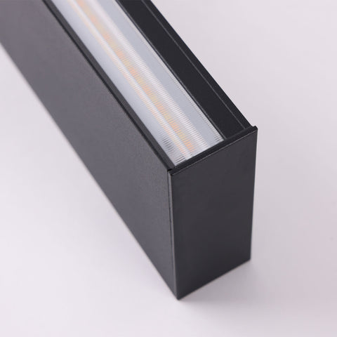 Brooklyn 2x8w 3000k/4000k Black Up/Down IP20 Wall Light