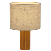 Jacona Table Lamp Pine Timber and Natural