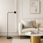 Jeremy GU10 Floor Lamp Black Sand