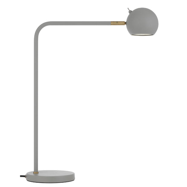Jeremy GU10 Table Lamp Grey Sand