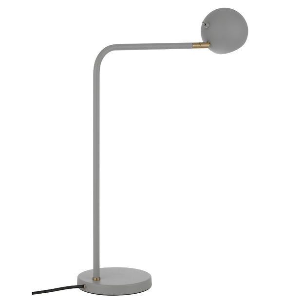 Jeremy GU10 Table Lamp Grey Sand