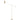 Jibara Floor Lamp Beige with Brass