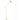 Jibara Floor Lamp Beige with Brass