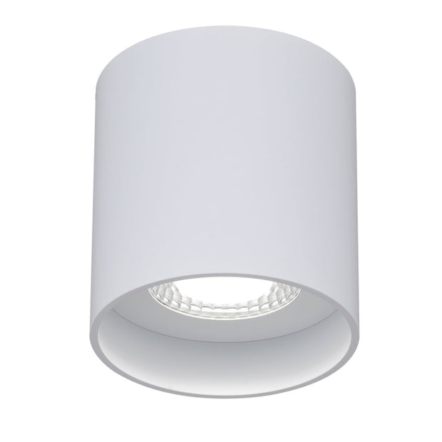 KEON 20w LED 5000K Dimmable White Surfaced Mounted Downlight