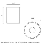 KEON 20w LED 5000K Dimmable White Surfaced Mounted Downlight