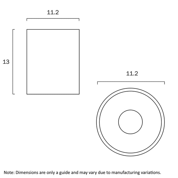 KEON 20w LED 5000K Dimmable White Surfaced Mounted Downlight
