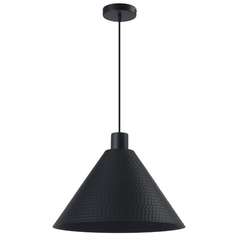 Kestra 43cm Pendant Black Satin