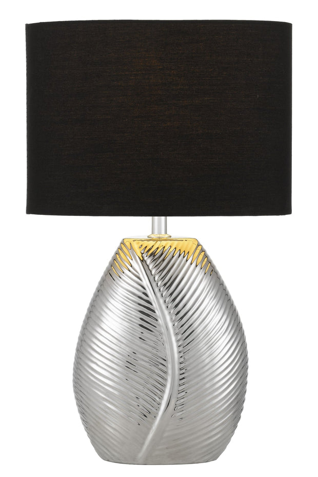 Klee Table Lamp Chrome and Black