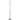 Korova Floor Lamp Opal, Brass and Black
