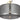 Korova Large Pendant Brass and Smoke