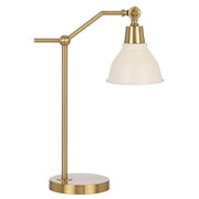 Kylan 15 Table Lamp Antique Gold and Beige