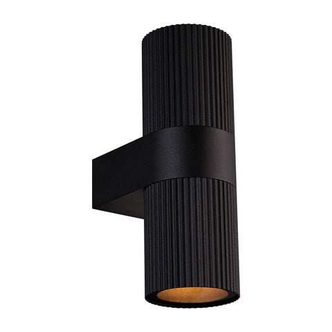 Kyklop Ripple Wall light Black Up/Down IP54