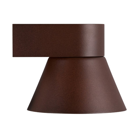 Kyklop Cone Down Wall light Rusty IP54