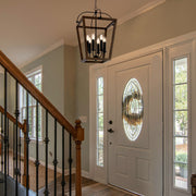Lacota 6lt Pendant Black with Timber