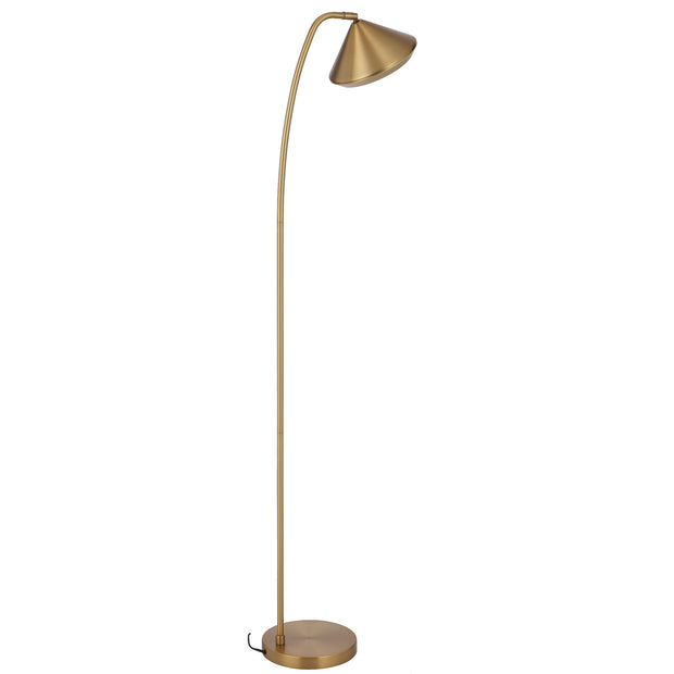 Larson G9 Floor Lamp Brass