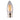 4w Dimmable Bayonet (BC) LED Warm White Clear Candle Filament