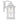 Lenore IP43 Small Wall Light White with Seeded Glass
