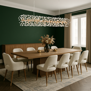 Lerida 18lt G9 Rectangular Pendant Gold