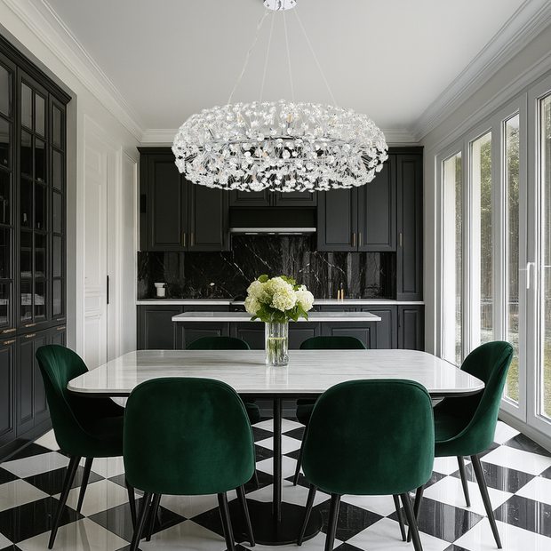 Lerida 24lt G9 Round Pendant Chrome