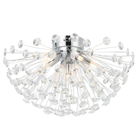 Lerida 6 Light Chrome & Clear CTC