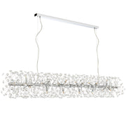 Lerida 18lt G9 Rectangular Pendant Chrome