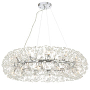 Lerida 24lt G9 Round Pendant Chrome