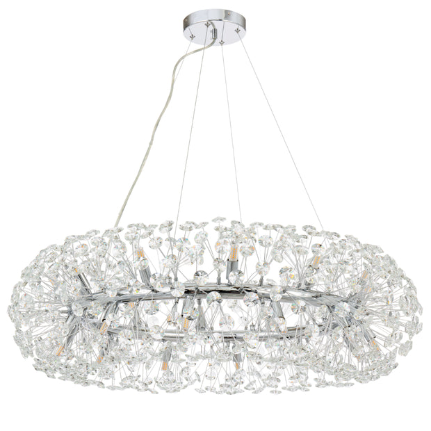 Lerida 24lt G9 Round Pendant Chrome