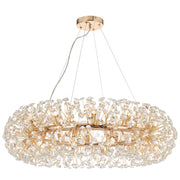 Lerida 24lt G9 Round Pendant Gold