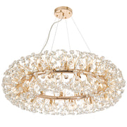 Lerida 24lt G9 Round Pendant Gold