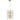 Lerida 6 Light Vertical Gold & Clear Pendant