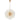 Lerida 9lt Round Pendant Gold