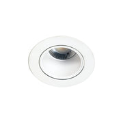 8w CCT LED Adjustable White Frame Dimmable 60º Deep Set Downlight