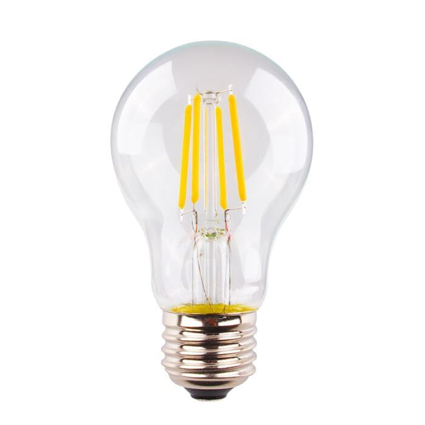 4W E27 Clear dimmable LED filament GLS style lamps 5000K