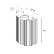 Jorik 2lt Plaster Wall Sconce