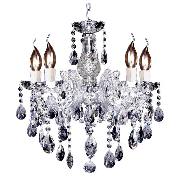 Zurich 5 Light Crystal Chandelier