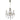 Zurich 3 Light Gold Crystal Chandelier