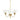 Benson Upwards 3 Light Pendant Satin Brass