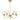 Benson Upwards 5 Light Pendant Satin Brass