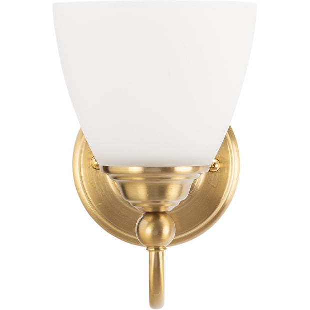 Nova 1 Light Wall Bracket Satin Brass