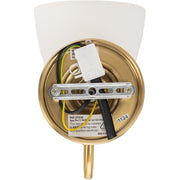 Nova 1 Light Wall Bracket Satin Brass
