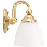 Nova 2 Light Wall Bracket Satin Brass