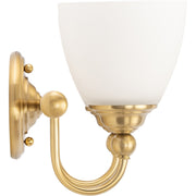 Nova 2 Light Wall Bracket Satin Brass