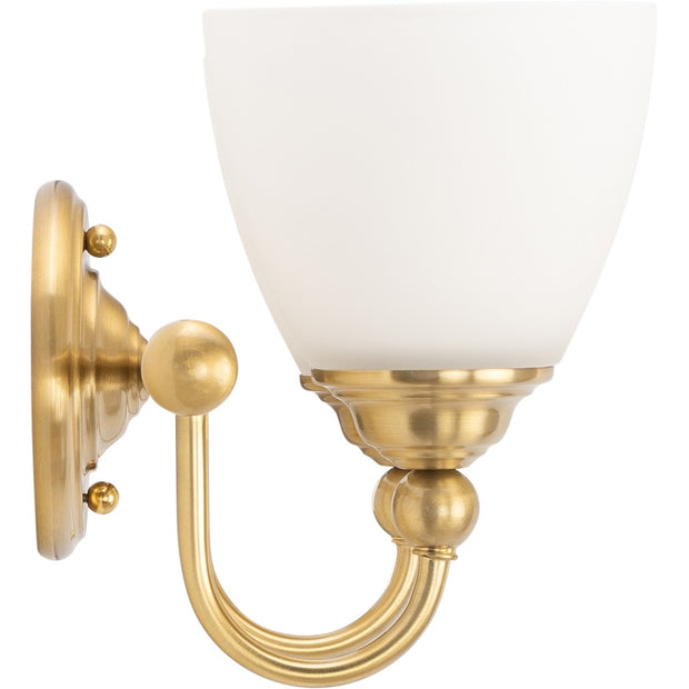 Nova 2 Light Wall Bracket Satin Brass