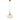 Cape 1 Light Pendant Brushed Nickel