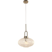 Cape 1 Light Pendant Brushed Nickel
