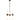 Hepburn 6 Light 3 Arm Pendant Antique Brass