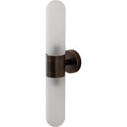 Hepburn Wall Light Antique Brass